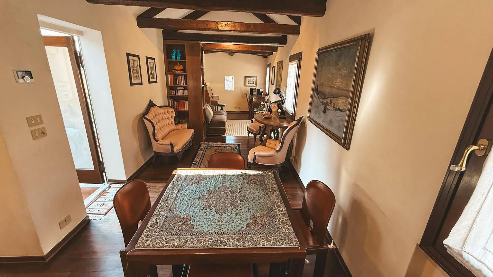 Attic Terrace San Mark Square View Venice Italy